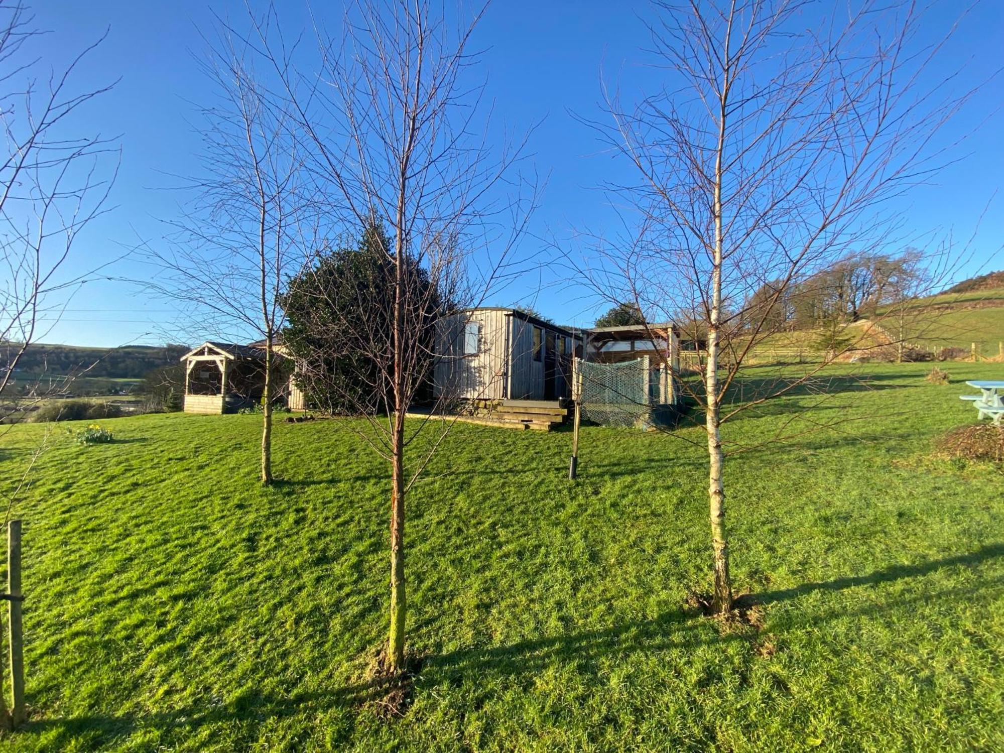Stunning Shepherds Hut Rural Bliss Dumfries Exterior photo